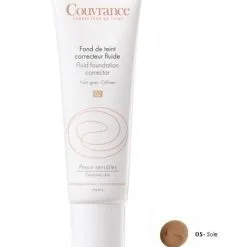 Avène Avene Couvrance Fondotinta Correttore Fluido 5.0 Dorato Pelli Sensibili SPF20 30ml