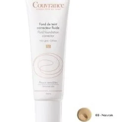 Avène Avene Couvrance Fondotinta Correttore Fluido 2.0 Naturale Pelli Sensibili SPF20 30ml