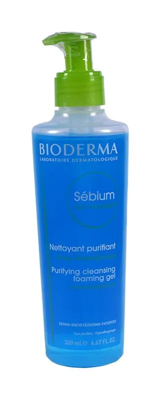 Bioderma Sébium Gel Moussant Gel Schiumoso Detergente Purificante 200ml - immagine 2