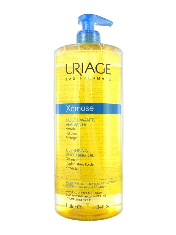 Uriage Xémose Huile Olio Detergente Ultra-delicato Viso E Corpo Per Pelle Secca O Molto Secca 1 Litr