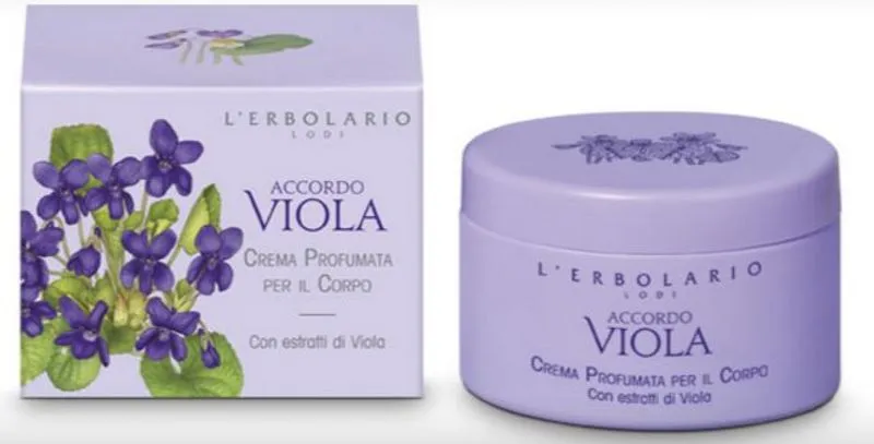 L'erbolario Accordo Viola Crema Profumata Per Il Corpo 200ml