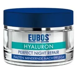 Morgan Pharma Eubos Hyaluron Perfect Night Repair Crema Notte Multi-attiva Antirughe 50ml