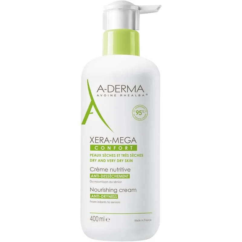 A Derma A-Derma Xera-Confort Crema Nutritiva Anti-secchezza 400ml