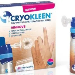 SIXTEM LIFE Srl CRYOKLEEN Dispositivo Crioterapico Palmare 40 Trattamenti