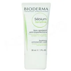 Bioderma Sébium Sensitive Trattamento Lenitivo Pelle Tendenza Acneica Con Imperfezioni Arrossate 30m
