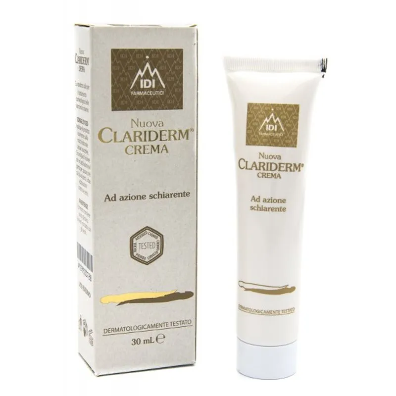 Idi Farmaceutici Nuova Clariderm Crema Trattamento Schiarente 30ml