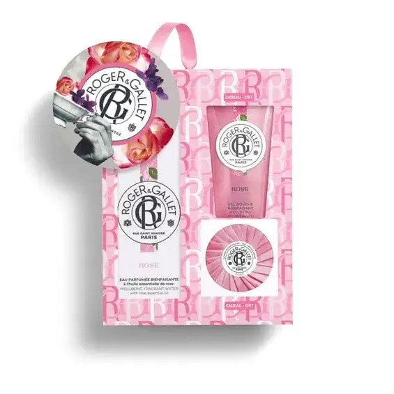 ROGER&GALLET (LAB. NATIVE IT.) Roger&Gallet Cofanetto Rose Acqua Profumata 100ml + Gel Doccia 50ml + Saponetta 50g