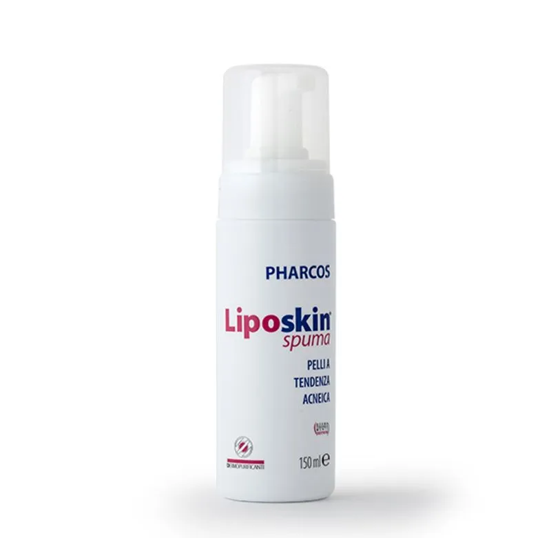 BIODUE Liposkin Spuma Pharcos Per Il Trattamento Delle Acne 150ml
