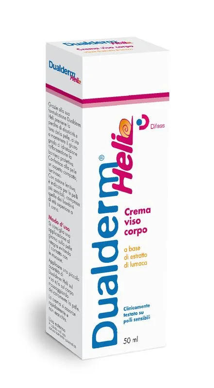 Difass DualDerm Heli Crema Viso E Corpo 50ml