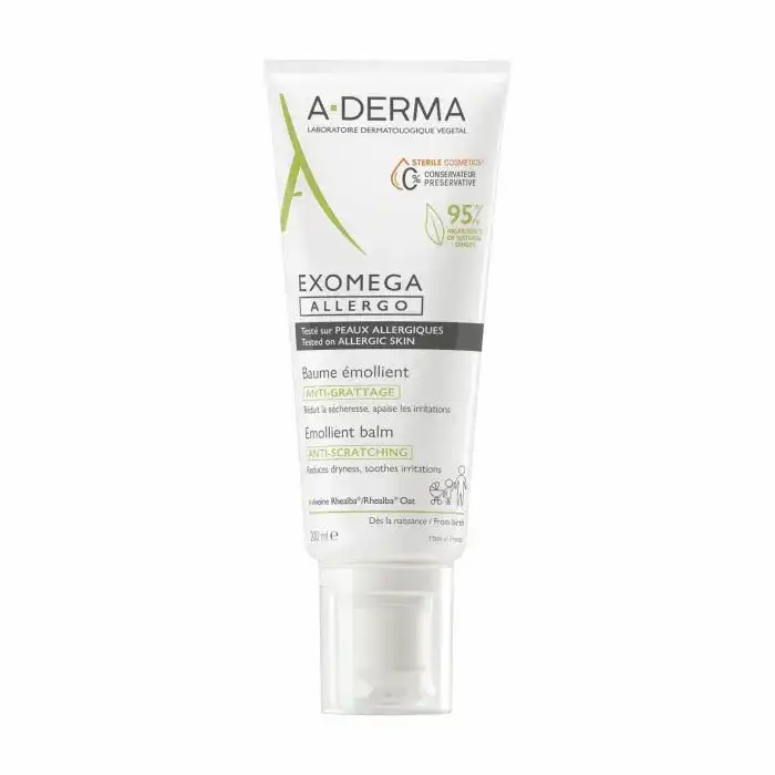 Aderma (Pierre Fabre It.Spa) A-Derma Exomega Allergo Balsamo Emolliente 200ml