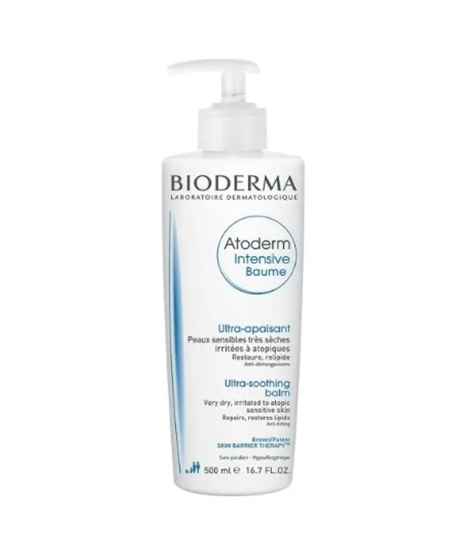 Bioderma Atoderm Intensive Baume Balsamo Ultra Lenitivo Per Pelle Sensibile 500ml