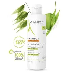 Pierre Fabre A-Derma Exomega Control Gel Detergente Emolliente Pelle Secca A Tendenza Atopica 500ml