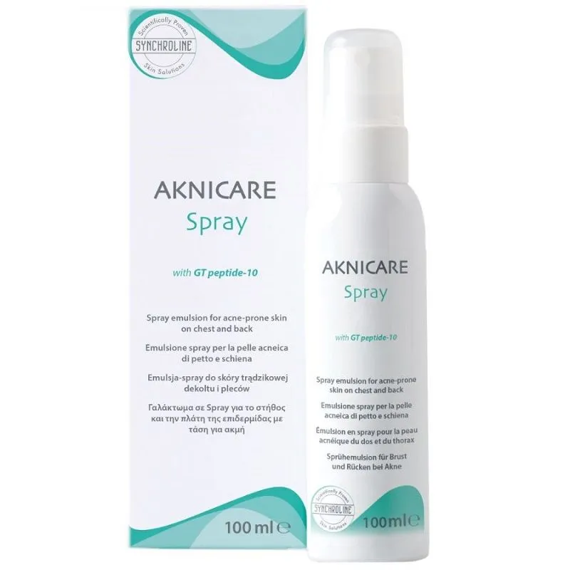 Synchroline AKNICARE Spray Emulsione Spray Per La Pelle Acneica 100ml
