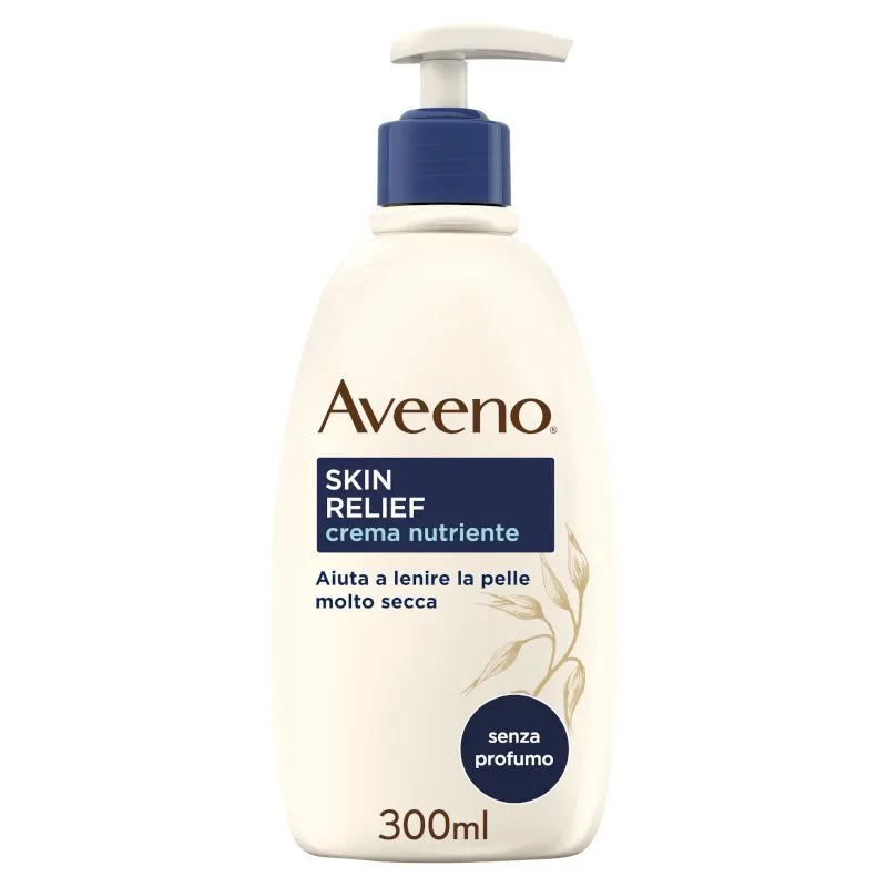 Aveeno Skin Relief Lotion Crema Lenitiva Per Pelli Secche 300ml