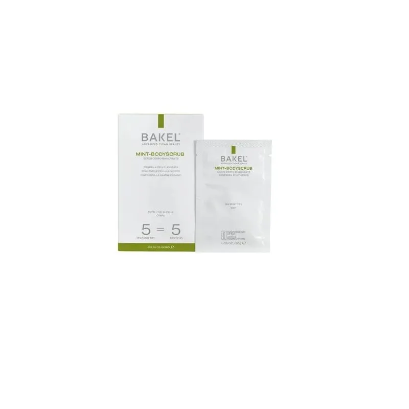 BAKEL Srl Bakel Mint Body Scrub 6x30g