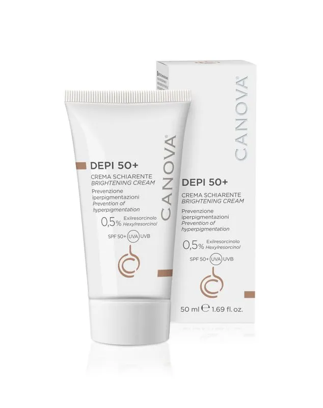 Canova Depi 50+ Crema Viso Depigmentate Con Protezione 50ml