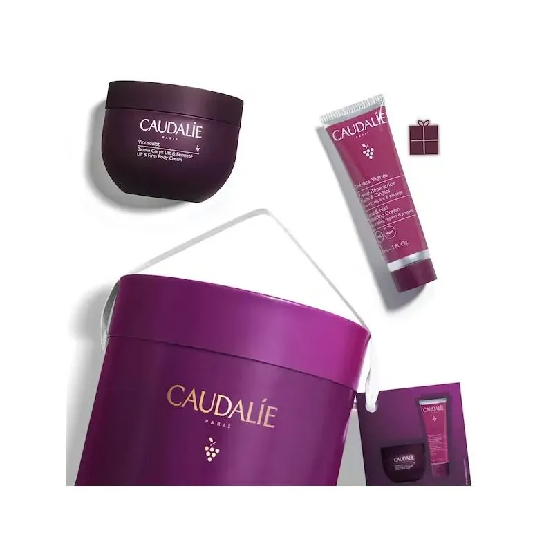 Caudalie Cofanetto Vinosculpt Balsamo Corpo 250ml + Crema Mani 75ml - immagine 2