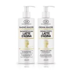 LR COMPANY LR Wonder Company Cofanetto Crema Madre Al Latte D'Asina Bagnoschiuma 250ml + Crema Corpo 250ml