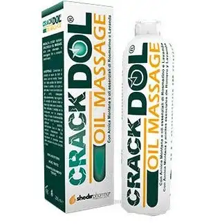 SHEDIR PHARMA Srl Unipersonale Crackdol Oil Massage Olio Per Tensioni Muscolari 200ml