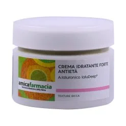 Linea Amicafarmacia Amicafarmacia Crema Idratante Forte Antietà Con Acido Ialuronico Con Texture Ricca Da 50ml