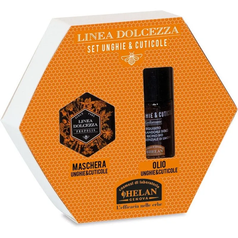 HELAN COSMESI Srl Helan Dolcezza Set Unghie/Cuticole Maschera + Olio
