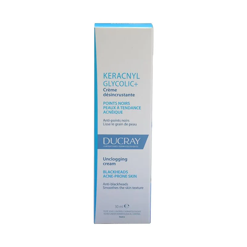 Ducray Keracnyl Glycolic+ Crema Purificante Pelle Grassa Imperfezioni E Punti Neri 30ml - immagine 2
