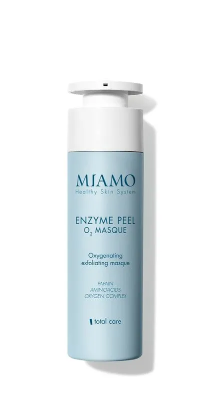 Miamo Enzyme Peel O2 Masque Maschera Viso Ossigenante Esfoliante Per Tutti I Tipi Di Pelle 50ml