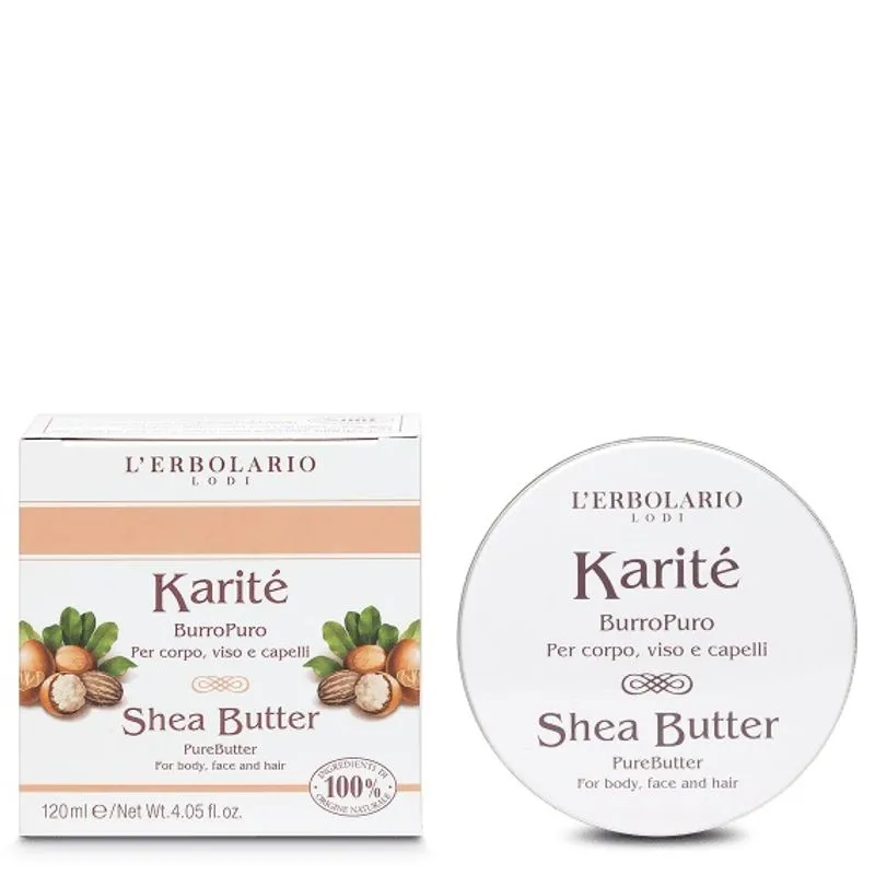 L'erbolario Karite Burro Puro Corpo E Viso E Capelli 120ml