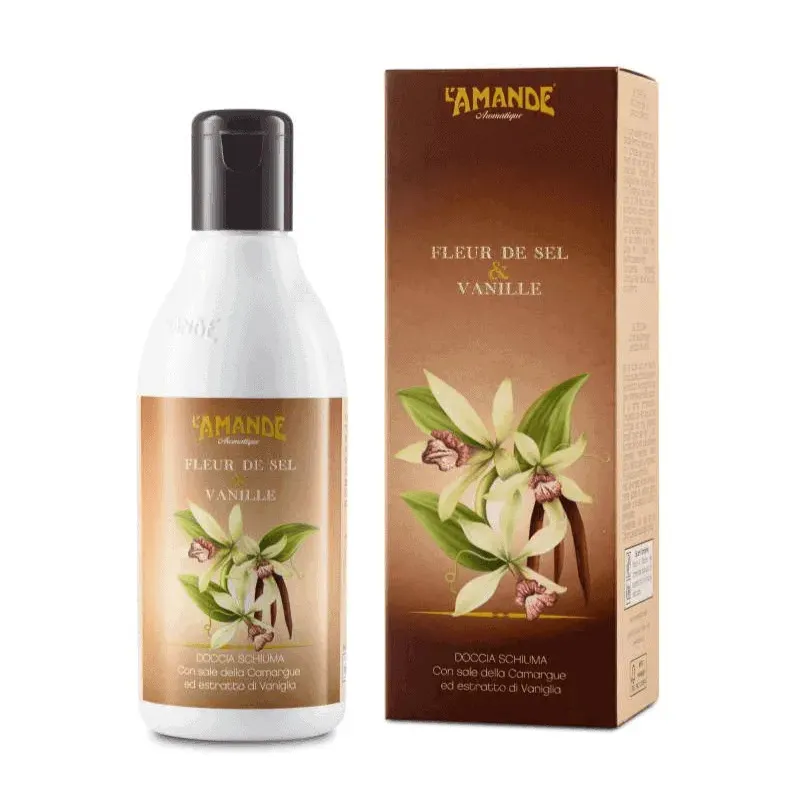 L'Amande Doccia Schiuma Fleur De Sel E Vanille 250ml