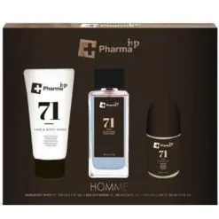 Iap Pharma Cofanetto Per Lui Gel Doccia 150ml + Profumo 100ml + Deodorante Roll On 75ml N.71