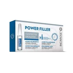 Incarose Ampolle Power Filler Acido Ialuronico Antirughe Idratante 7 Ampolle Monouso