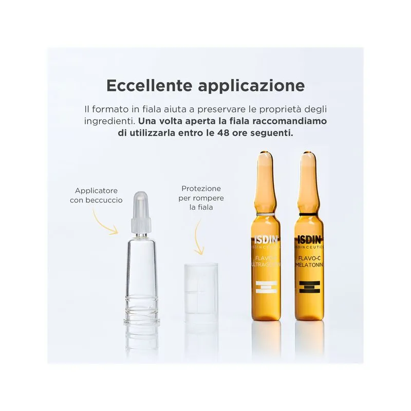 Isdin Isdinceutics Flavo C Day&Night Viso 20 Fiale - immagine 6