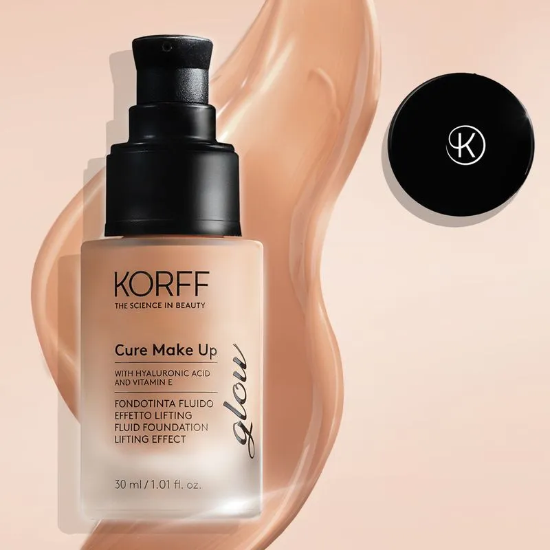 KORFF Milano Korff Cure Make Up Fondotinta Fluido Effetto Lifting Glow N.06 30ml - immagine 2
