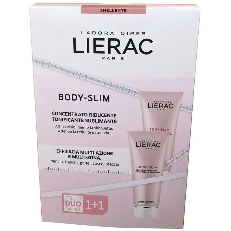 Lierac Body Slim Snellente Tonificante Sublimante Anti Cellulite 200 Ml + 200 Ml