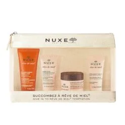 Nuxe Trousse Balsamo Viso 15ml + Balsamo Corpo 30ml + Crema Mani 15ml + Gel Detergente 30ml