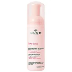 Nuxe Very Rose Mousse Leggera Detergente Acqua Di Rosa 150ml