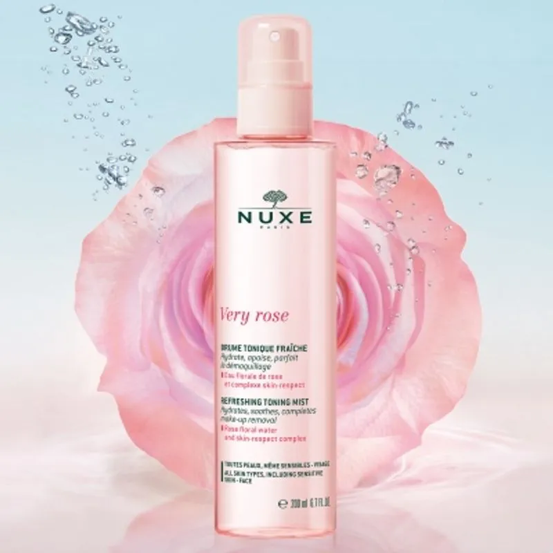 Nuxe Very Rose Spray Tonico Fresco Acqua Di Rosa 200ml - immagine 2