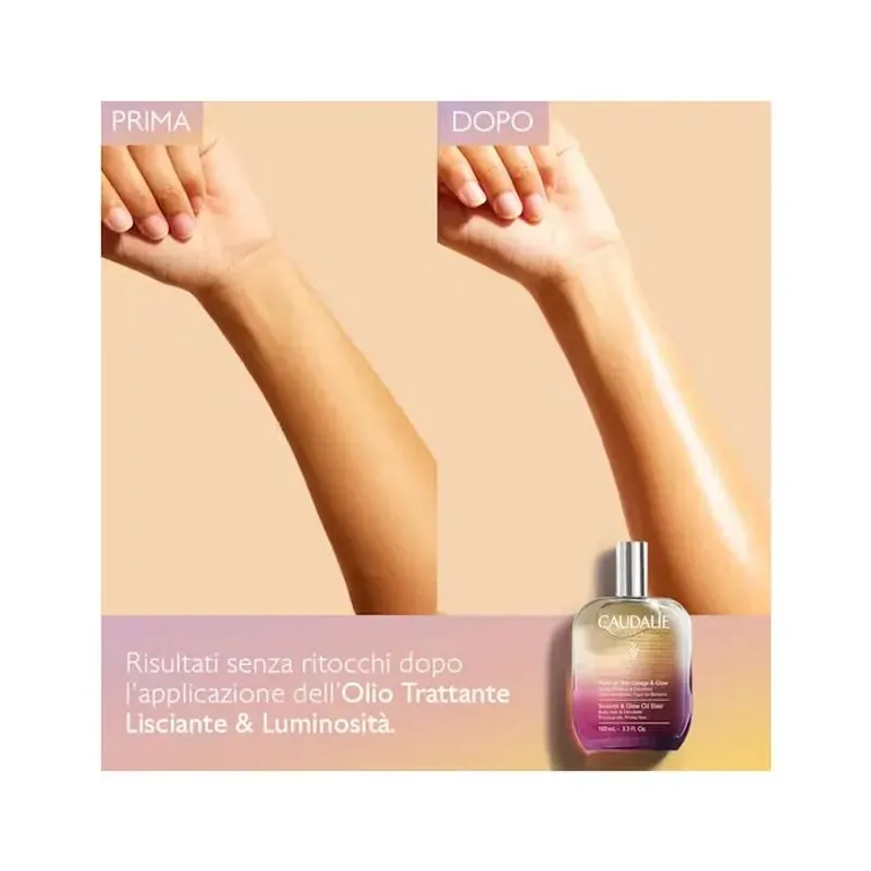 Caudalie Olio Trattante Lisciante & Luminosità 100ml - immagine 2