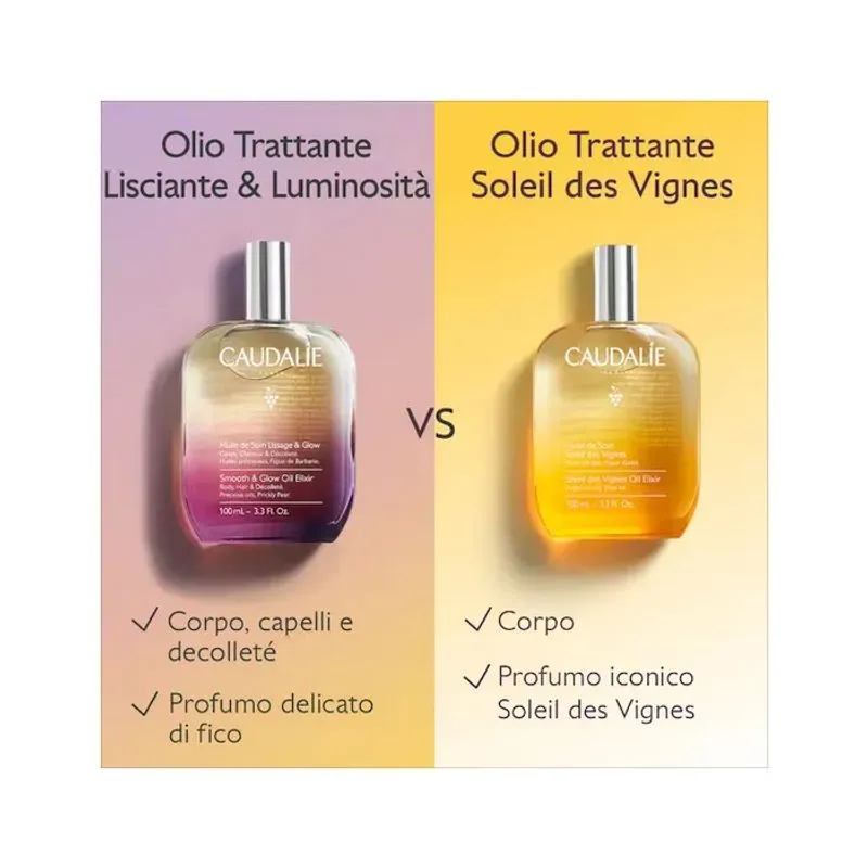 Caudalie Olio Trattante Lisciante & Luminosità 100ml - immagine 9