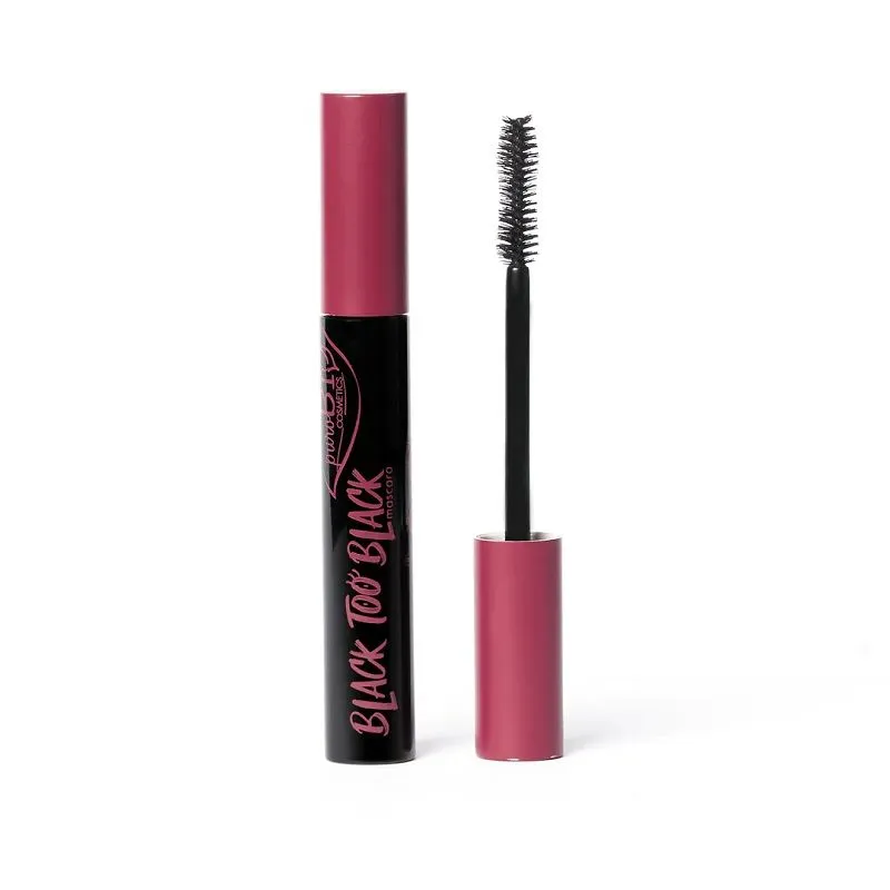 PuroBIO Cosmetics PuroBio Black Too Black Mascara Volume Extra A Lunga Durata 12h
