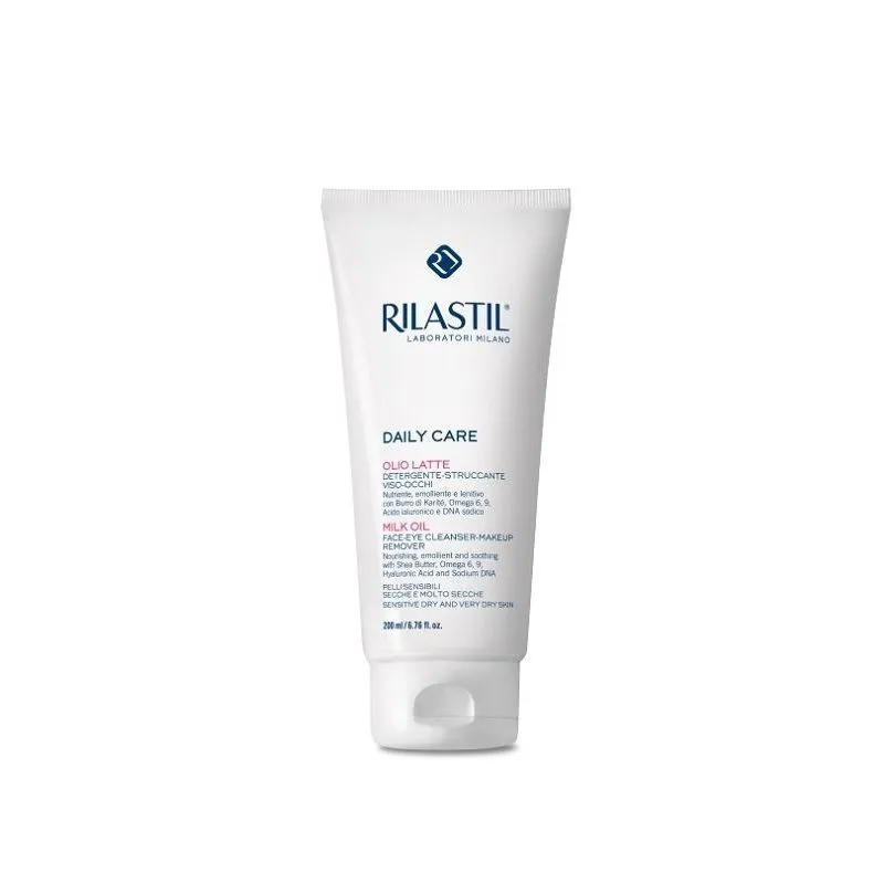 Rilastil Daily Care Olio Latte Detergente-struccante Viso E Occhi 200ml