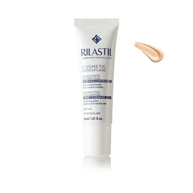 Rilastil Fondotinta Camouflage N.10 Porcelain 30ml