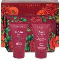 L'Erbolario Beauty Pochette Favolosa Rosa Purpurea Bagnogel 75ml + Crema Profumata Corpo 75ml