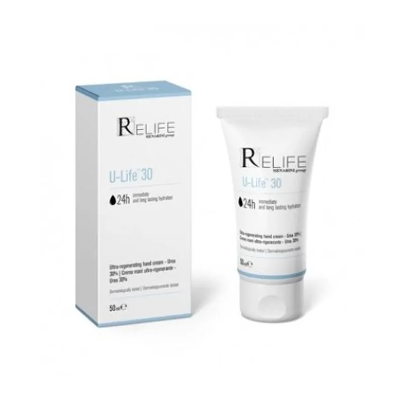 Menarini Relife U-Life 30 Crema Mani Ultra Rigenerante 50ml