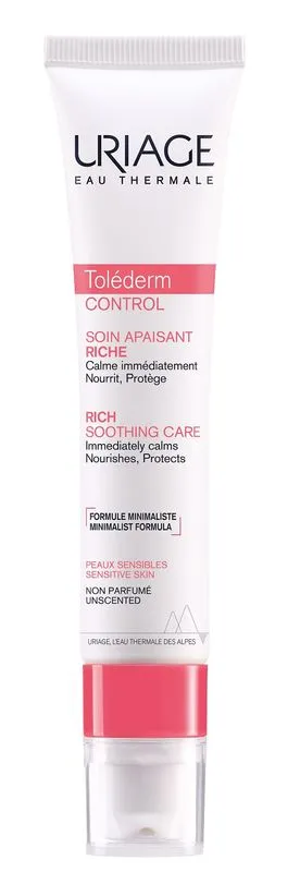 Uriage Toléderm Control Crema Lenitiva Ricca 40ml