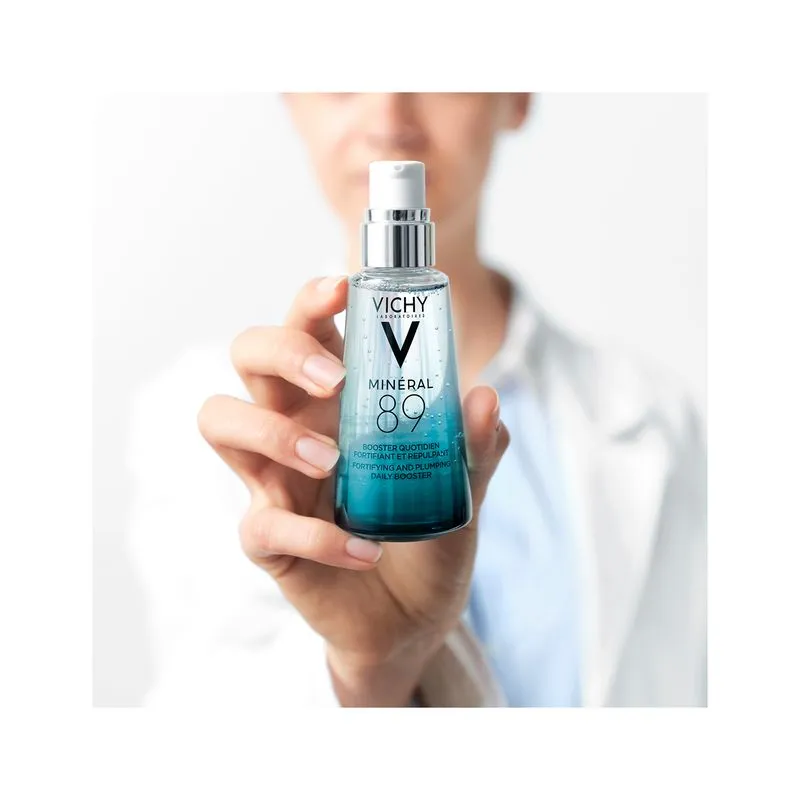 Vichy Mineral 89 Booster Quotidiano Fortificante E Rimpolpante Con Acido Ialuronico 50 Ml - immagine 3